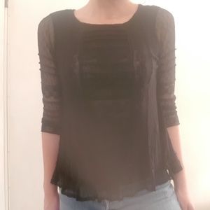 Free People Lace Blouse.